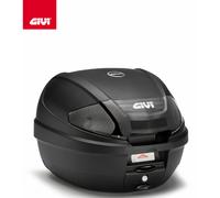 GIVI BAULETTO 30L NERO GOFFRATO CATADIOTTRI FUME' PIASTRA KIT MONTAGGIO INCLUSI
