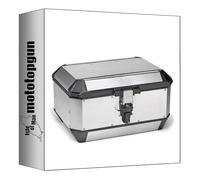 givi bauletto ala56a monokey trekker alaska alluminio 56 lt + attacco compatibile con suzuki dl 1000 v-strom 2014 2015 2016 MOTOTOPGUN