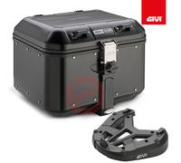 GIVI BAULETTO DOLOMITI DLM46B + KIT SR3112 M7 SUZUKI DL 1000 V-STROM 2017-2019