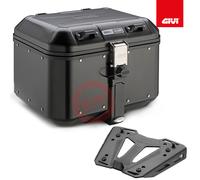 GIVI BAULETTO DOLOMITI DLM46B+ PIASTRA SR2139 M8B YAMAHA TRACER 900 2018-2020