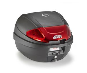 Givi BAULETTO MONOLOCK Nero 30 LT Cat. Rossi + piastra e kit universali
