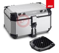 GIVI BAULETTO OUTBACK 58L OBKN58 KIT PIASTRA SR8711 E251 BENELLI TRK 502 2021
