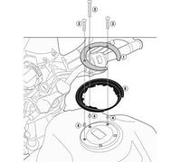 Givi BF Adapter, Supporto Tanklock male