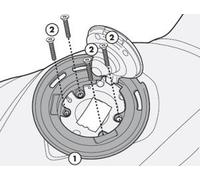 Givi bf flangia tanklock system BF 38