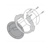 GIVI BF11 FLANGIA PER BORSA SERBATOIO TANKLOCK PER DUCATI MULTISTRADA 1200 2010
