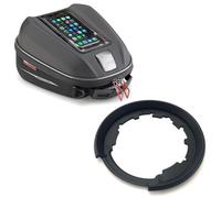GIVI BORSA TANKLOCK ST611 + FLANGIA TAPPO SERBATOIO 6LT IMPERMEABILE