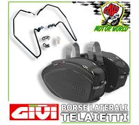 GIVI BORSE LATERALI EA100B + TELAIO + KIT FISSAGGIO YAMAHA MT-07 2014 2015