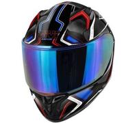 Casco Integrale Givi 50.8 Mystical Black/Metal Red/Metal Blue/White Taglia:XL