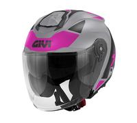 Givi casco jet X.25 Target - Titanio Rosa XS