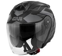 Casco Jet Givi X.25 TRACE Nero opaco / Titanio