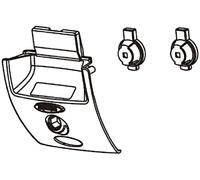 Givi cerniera blocco nero per V47 Tech