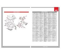 Givi - Cerniera inferiore Maxia E52 nera z368 N