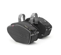 GIVI Coppia di borse laterali Easy-T, 30Lt, 180 280 x 470 x 290 per Moto/Scooter