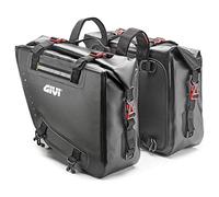 Coppia borse laterali impermeabili GIVI GRT718 15 lt Nero