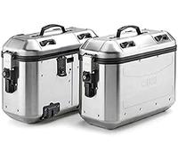 DLMK36APACK2 - Coppia Valigie Laterali Givi TREKKER DOLOMITI MK 36lt Alluminio