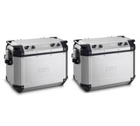 GIVI COPPIA Valigie laterali TREKKER OUTBACK 37LT NEW2018 IN ALLUMINIO