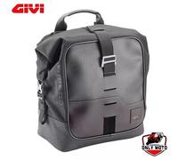 GIVI CRM102 BORSA LATERALE SINGOLA LINEA CORIUM NERA 16 LITRI MOTO UNIVERSALE