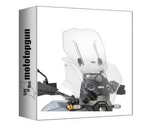 givi cupolino scorrevole airflow trasparente af3125b compatibile con suzuki v-strom 800 de 2023 2024 MOTOTOPGUN