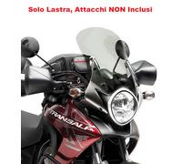 GIVI Cupolino Spoiler Fumé 44,5 x 37 cm per Honda XL 700V Transalp 2008 - 2013