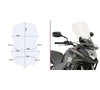 GIVI CUPOLINO TRASP. HONDA CB500X '13 E '16 D1121ST