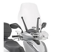 givi d1155st paravento trasparente compatibile con honda sh 125-150 i 2017 2018 2019 mototopgun