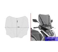 D1181S - Givi Cupolino fumé 33 x 45 cm (H x L) Honda SH 125 - 250 (2020)