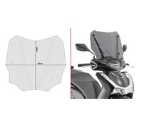 GIVI D1181S SOLO PARABREZZA FUME' 33 x 45 HONDA SH 350 2021 2022 2023 2024 2025
