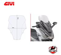 GIVI D1187ST SOLO PARABREZZA 58 x 47 cm PER HONDA FORZA 125 2021 -2024