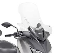 givi d2136st paravento trasparente compatibile con yamaha x-max 300 2017 2018 2019 2020 2021 2022 mototopgun