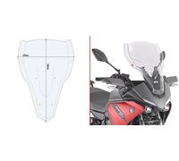 GIVI D2148ST CUPOLINO TRASPARENTE 55x41 YAMAHA 700 TRACER E TRACER 7 GT 20 24