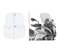 GIVI D5138ST SOLO PARABREZZA TRASPARENTE MOTO BMW S 1000 XR 2020- 2024