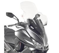 GIVI solo Parabrezza Trasparente 87 x 64 per KYMCO Xciting 400i 2013 - 2022