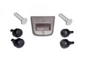 Givi E115F2 kit attacchi Portavaligie Top Bag Monorack 2/4