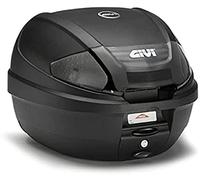 Givi E300NT2 Bauletto in rilievo nero con riflettori affumicato