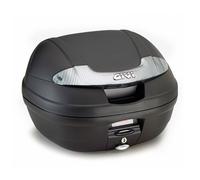 GIVI E340 Vision Monolock Cartuccia superiore con piastra, nero/trasparente, Taglia 34 litri