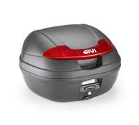 GIVI E340N2 BAULETTO E340 VISION NERO 34 LT + KIT E PIASTRA MONOLOCK UNIVERSALE