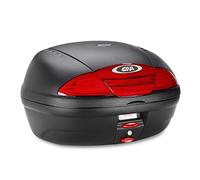 E4500N - Givi Bauletto Monolock E450 SIMPLY II 45lt Nero/Catadiottri Rossi