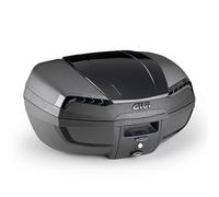 GIVI E46NB BAULETTO TOP CASE VALIGIA MONOLOCK E46 TRIPLE BLACK + SCHIENALINO