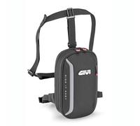 GIVI EASY09L BORSA DA GAMBA MOTO 3L NERA CON TASCA INTERNA ANTIRIFLESSI