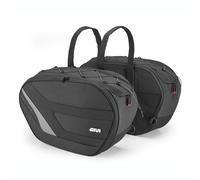 GIVI Borse laterali EASY10 – Espandibili 27–35 L – Coppia Nero
