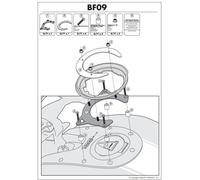 BF09 - Givi Flangia per Tanklock Ducati Monster