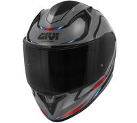 Casco Integrale Givi 50.8 MACH1 Grigio opaco / Nero / Rosso