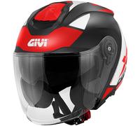 GIVI GIVI - Casco X.25 Target Nero / Bianco / Rosso XS