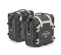 GIVI GRT709B COPPIA BORSE LATERALI NERE 35+35 LT GRAVEL-T CANYON WATERPROOF