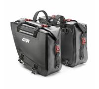 Coppia borse laterali impermeabili GIVI GRT718 15 lt Nero