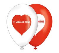 GIVI ITALIA 4 CONFEZZIONE con 16 Palloncini cadauno Lattice Ti Voglio Bene da 35 cm