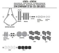 A7067A - Kit di attacchi per Givi 7067A SYM Symphony ST 50-125-200 (21-22)