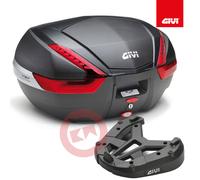 GIVI KIT BAULETTO CARBON V47NN PIASTRA SR7705 M7 KTM 1090 ADVENTURE 2017-2019