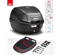 Givi Kit Bauletto E300NT2B 30LT+ + Piastra universale KYMCO Agility 50 125 R16