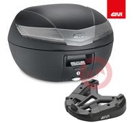 GIVI KIT BAULETTO TOPCASE V40NT + PIASTRA SR2150 M7 YAMAHA X-MAX 400 2018-2021